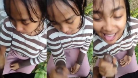 Bokep Indo ABG Bali Ngocok Nyepong Pacar Main di Luar Keenakan