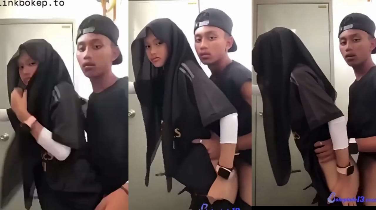 Bokep Indo Gadi Berjilbab Ga Tahan Lagi Main di Toilet Umum