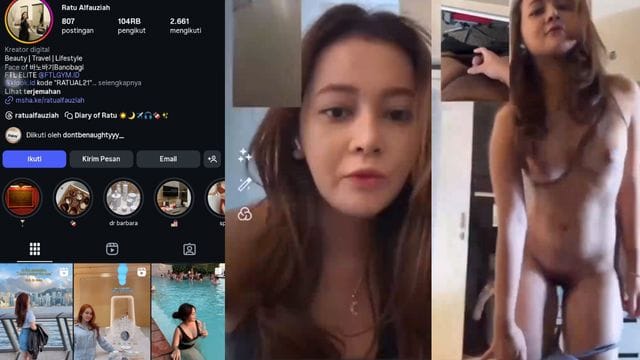 Bokep Indo VCS Ratualfauziah Seleb IG Cantik Colmek Keenakan