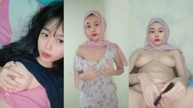 Bokep Indo ABG Cantik Hijab Jema Cans Colmek Full Bikin Sange