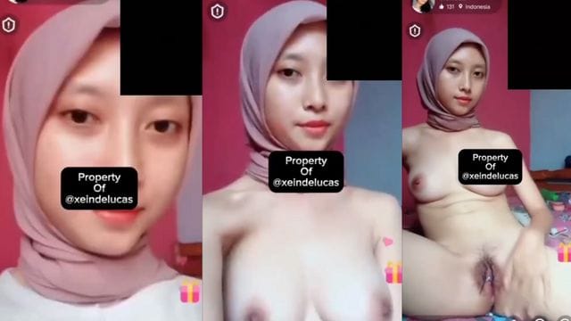Bokep Indo VCS Clarissa Livu Hijab Sange sambil Colmek
