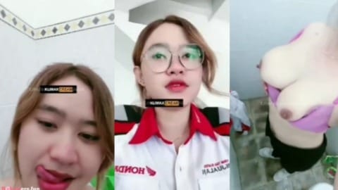 Bokep Indo SPG Honda Cantik Kasih Pap Bacol ke Costumer