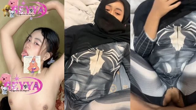 Bokep Indo Geyya Maymortis Pake Hijab dan Kostum Spiderman Montok Banget