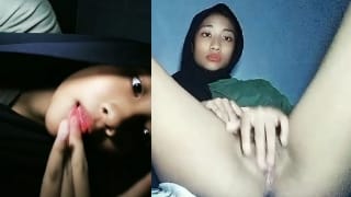 Bokep Indo Wiwid Jilbab ABG Cantik Lagi Sange Mainin Meki